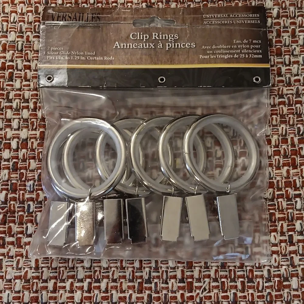 New‎ 2 Packs Clip Rings For Curtains Versailles And Studio
